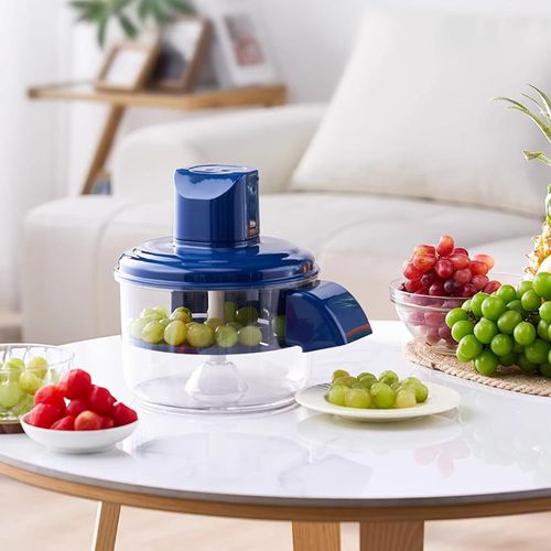 Peel Pro Electric Peeler, Grape Peeling Machine, Garlic Peeling Machine, Portable Automatic Electric Fruit Peeler, Rechargeable Easy Peel Remover Tool (A)