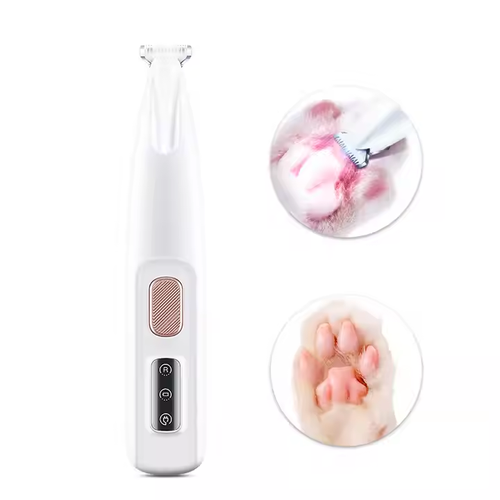 Waterproof LED Pet Paw Hair Trimmer for suitable for all dogs and cats