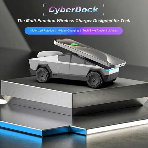 Cybertruck Multi-Function Three-in-One Wireless Charger