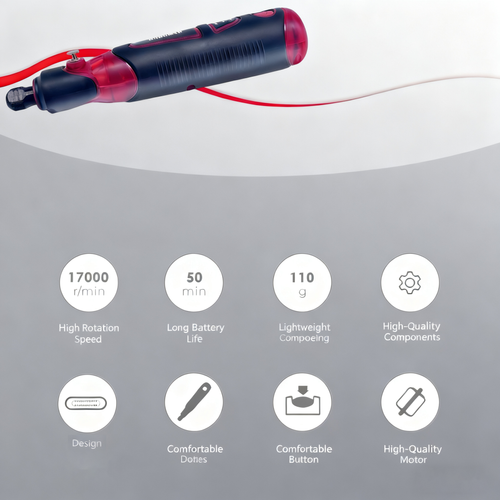 Three-speed speed engraving and polishing pen