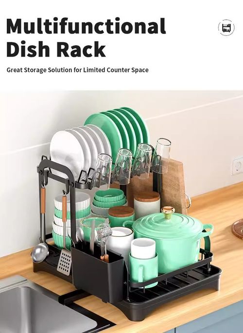 Half-Price Rack with Drainage  For Storing  Drying Bowls Chopsticks Dishes  Plates