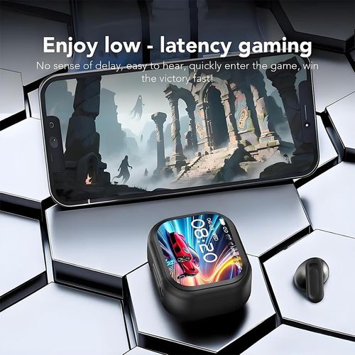 Wireless Bluetooth Translation Headphones Smart Screen Sports In-Ear Stereo ANC Noise Cancelling