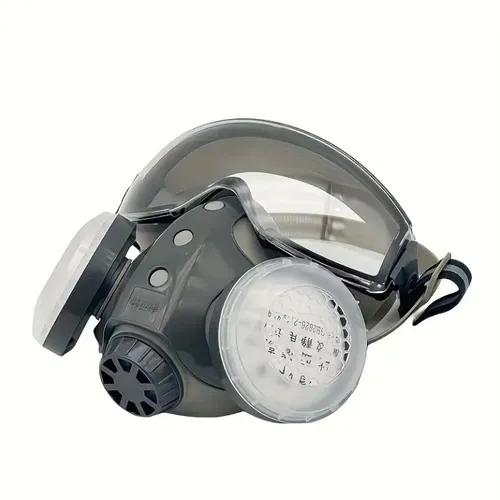 One-piece eye protection dust mask 9001 anti-dust mask decoration grinding dust coal mine anti-splash mask