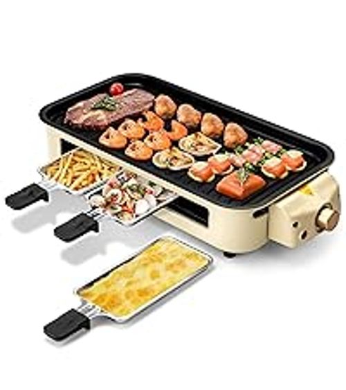1Electric barbecue grill smokeless household barbecue grill