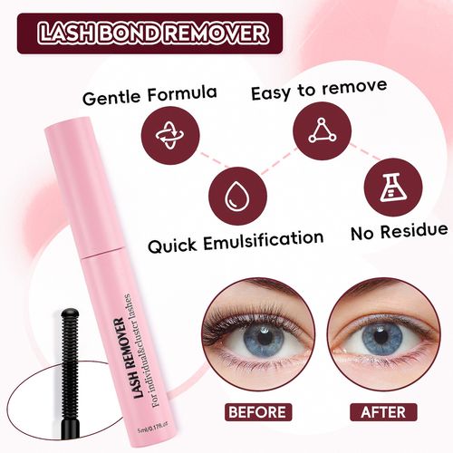 Single Cluster Volume Eyelashes Book - Curled & Thick, Large Quantity