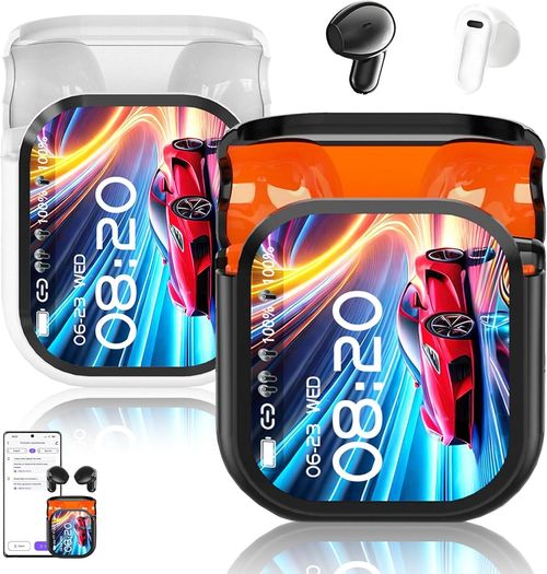 Wireless Bluetooth Translation Headphones Smart Screen Sports In-Ear Stereo ANC Noise Cancelling