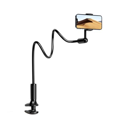 Lazy bracket bedside mobile phone holder