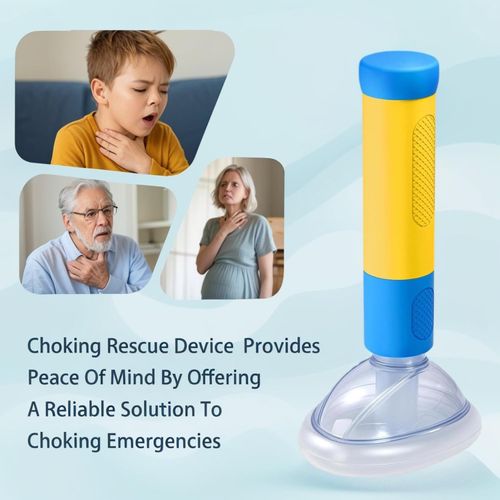 Throat negative pressure suction device Heimlich anti-choking device for infants and young children portable first aid tool