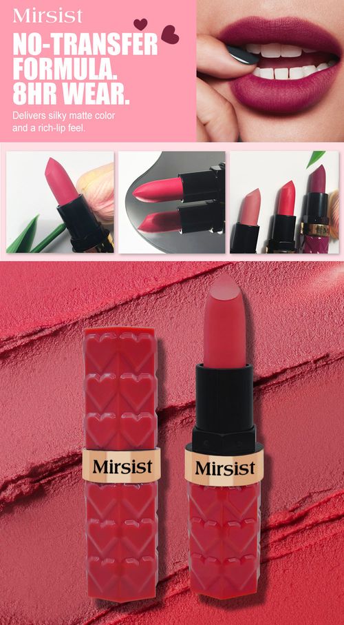 6-Piece Matte Lipstick Set - Long-Lasting, Non-Fading, Non-Changing, Matte Finish