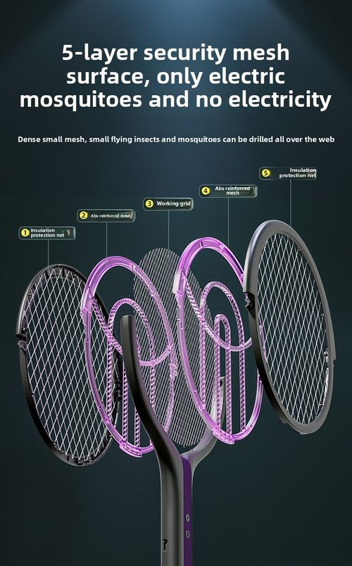Retractable Standable  Automatic Mosquito-Attracting Rechargeable Mosquito Swatter
