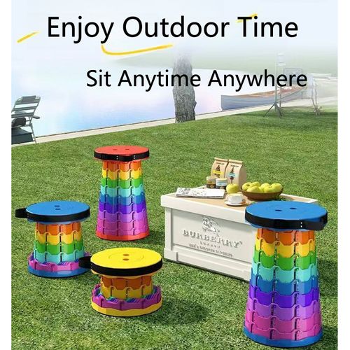 Outdoor Lightweight and Portable Telescopic Stool