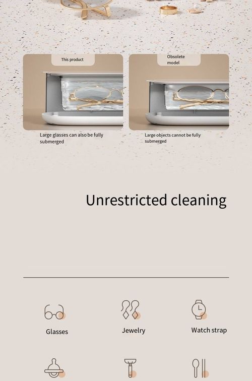 Ultrasonic Cleaner for Eyeglasses and Jewelry
