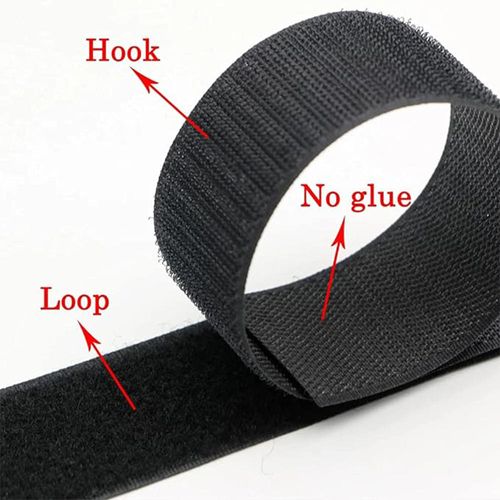 Parenting Essential: Nylon Adhesive Velcro - Removable Strong Double-Sided Tape