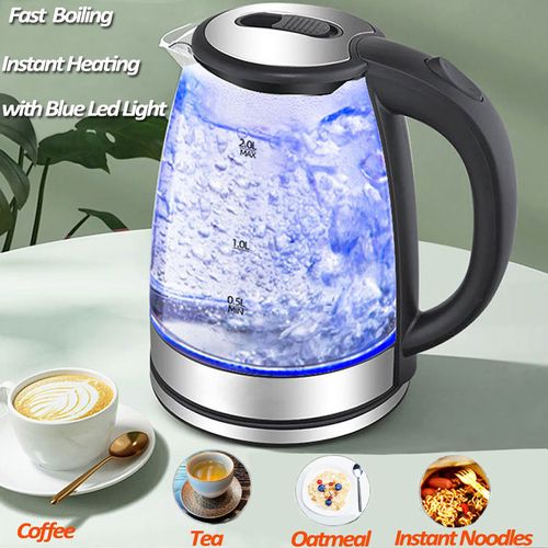 Half-Price New Model Electric Kettle - Limescale-Free Blue Light Heat-Resistant Double Layer