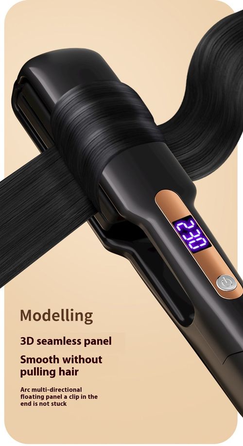 Half-price new model titanium professional hair straightener with ionic function