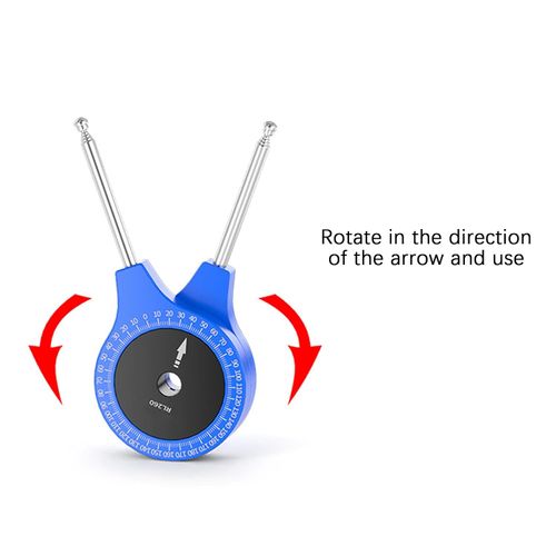 Knee Flexion Measurement - Cycling Telescopic Angle Finder | Athletic Recovery Angle Device, Knees Elbow Angle Measurement Tool Joint Precision Protractor for Cycling Training 14-36cm 5.51-14.17 Inche