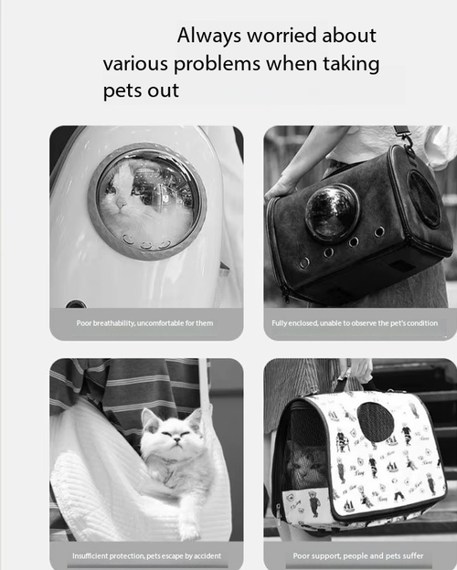 Half-Price New Portable Adjustable Large-Capacity Pet Travel Bag (for Dogs and Cats)