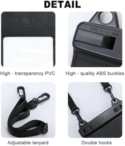 Mobile phone waterproof bag neck hanging mobile phone bag