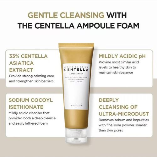 Centella Asiatica Deep Cleansing, Soothing and Oil-Control Facial Cleanser