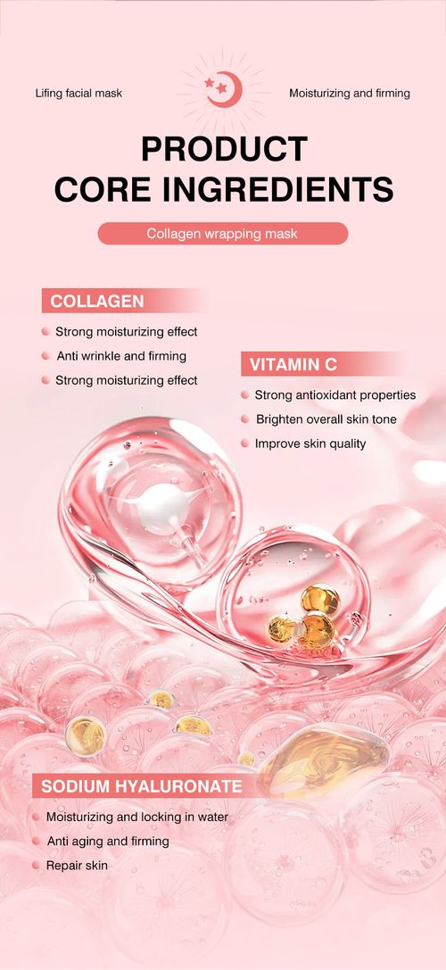 Collagen Peel-Off Mask: Apply at Night for Moisturization Free eye cream
