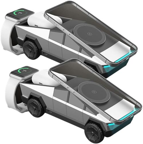 Cybertruck Multi-Function Three-in-One Wireless Charger