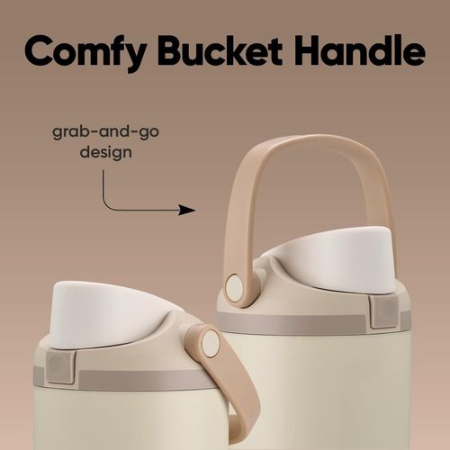 Large capacity stainless steel thermos 30oz portable fruit cup double drink sports bounce direct drink cup