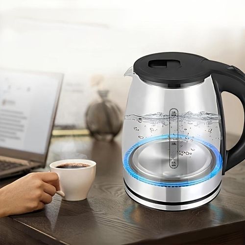 Half-Price New Model Electric Kettle - Limescale-Free Blue Light Heat-Resistant Double Layer