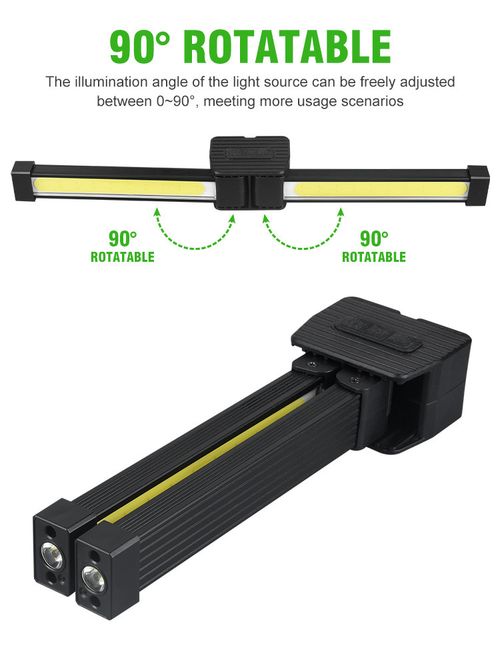 LED Maintenance Light Strip with Power Bank Function and Night Light