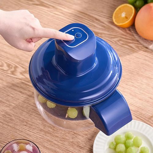 Peel Pro Electric Peeler, Grape Peeling Machine, Garlic Peeling Machine, Portable Automatic Electric Fruit Peeler, Rechargeable Easy Peel Remover Tool (A)