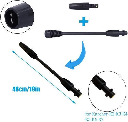 High pressure water gun rod car wash water gun