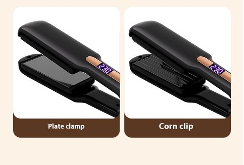 Half-price new model titanium professional hair straightener with ionic function