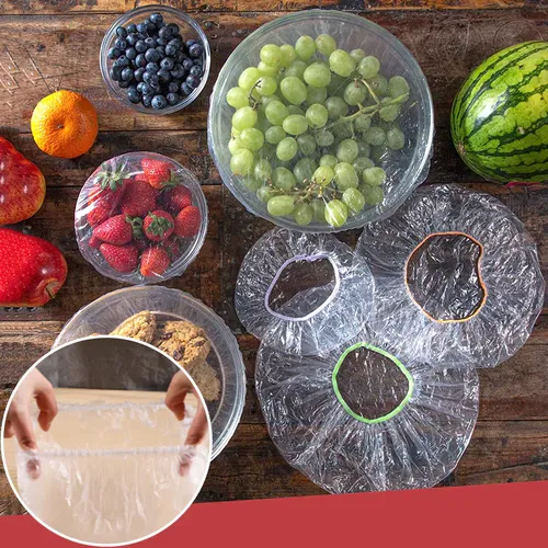 🔥Limited-Time Offer🔥Super Value Deal: Buy one get one free on disposable cling film! (100Pcs + 100Pcs = 200Pcs) Double the quantity, same price! Buy now → Limited quantity, while supplies last!