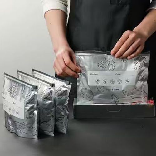 🛍️ Reusable Aluminum Foil Storage Bags – Durable, Leakproof & Reusable for Everyday Use 🌿