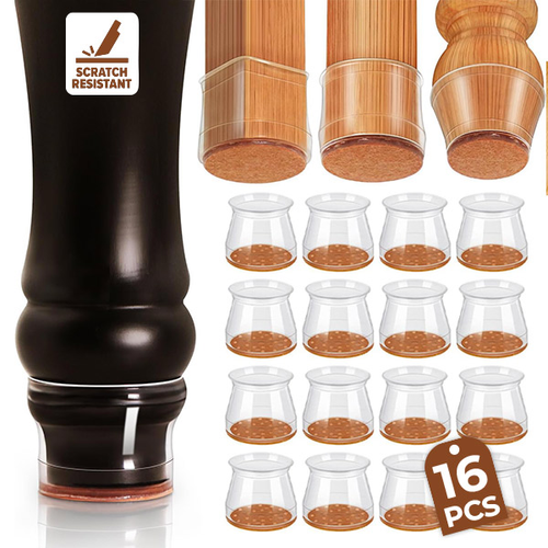 Silicone chair leg protectors (16 pcs)
