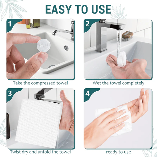 ✨Compressed Towel Tablets