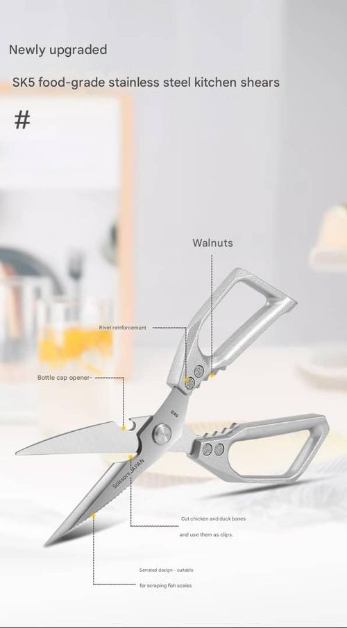 🚀These heavy duty scissors slice through anything quickly and effortlessly Up to 50% Limited