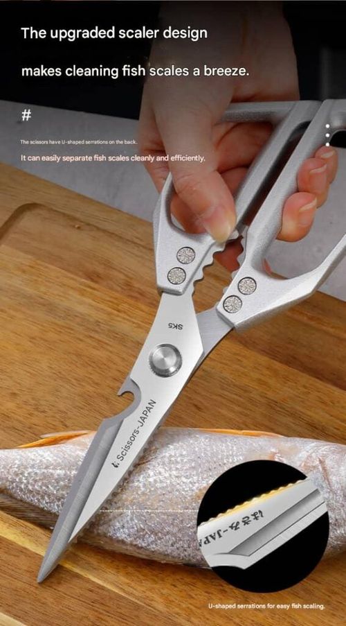🚀These heavy duty scissors slice through anything quickly and effortlessly Up to 50% Limited