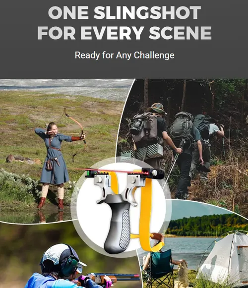 🔥🔥🔥High Quality Resin Hunting Slingshot With Laser Optical Fiber Outdoor Precision Shooting Sports Game Catapult
