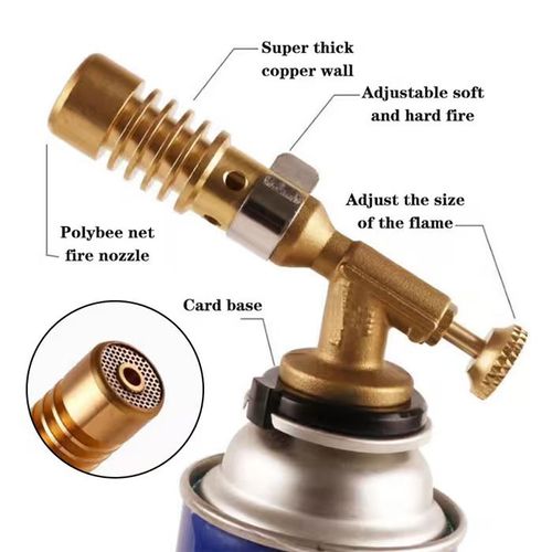 Portable Copper Gas Torch Gun      Please note: This link does not include the gas canister, only the spray gun tip!