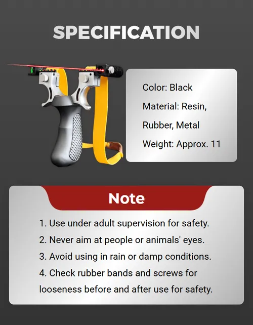 🔥🔥🔥High Quality Resin Hunting Slingshot With Laser Optical Fiber Outdoor Precision Shooting Sports Game Catapult