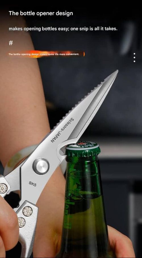 🚀These heavy duty scissors slice through anything quickly and effortlessly Up to 50% Limited