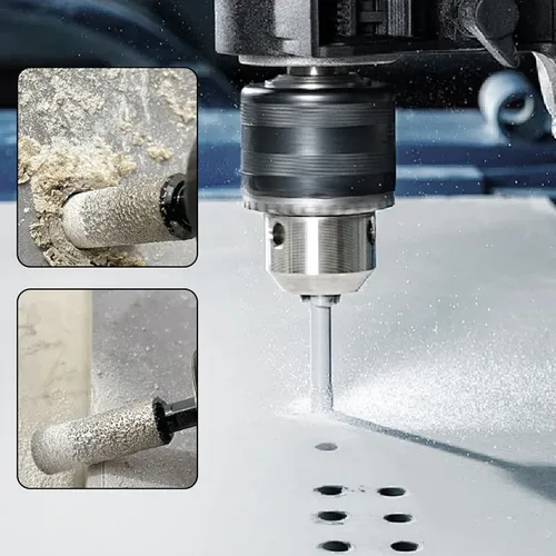 🔥Welded hole opener with hexagonal shank for drilling and grinding