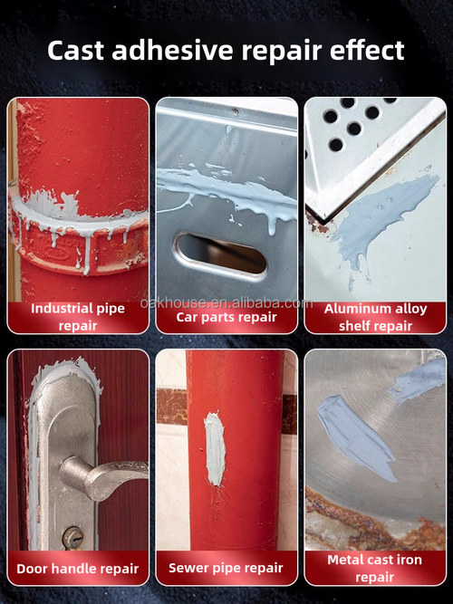 Strongly Bonded Waterproofing Materials for Foundry Adhesive Water Oil Tanks and Water Pipes Resistant to Copper Aluminum Iron