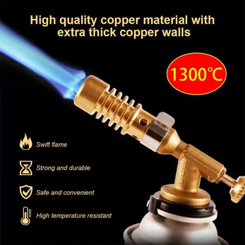 Portable Copper Gas Torch Gun      Please note: This link does not include the gas canister, only the spray gun tip!