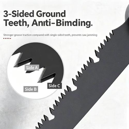 Fast‑Folding Hand Saw, Sharp Manual Saw for Household Woodworking, Garden & Outdoor Use
