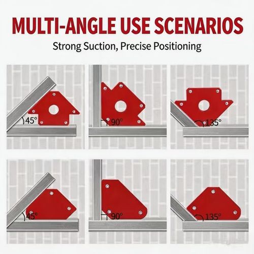 Strong Magnetic Welding Fixture, Multi‑Angle One‑Man Operation Auxiliary Tool for Welders
