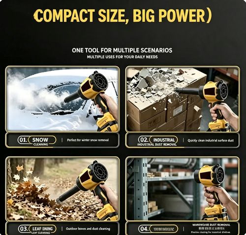 Brushless Dust‑Removal Blower