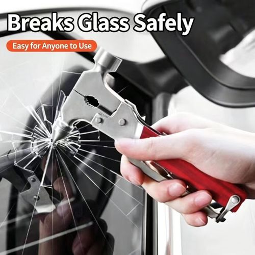 13-in-1Multifunctional Car Safety Hammer Window Breaker