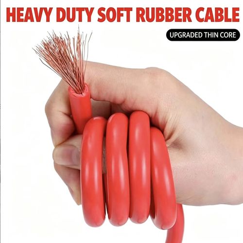 Car Battery Jumper Cables, Emergency Booster Jump Leads with Alligator Clips for Vehicle Dead Battery Jump Starting