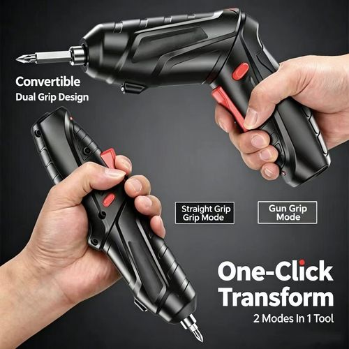 3.6V Foldable Rechargeable Mini Automatic Electric Screwdriver Household Tool Kit